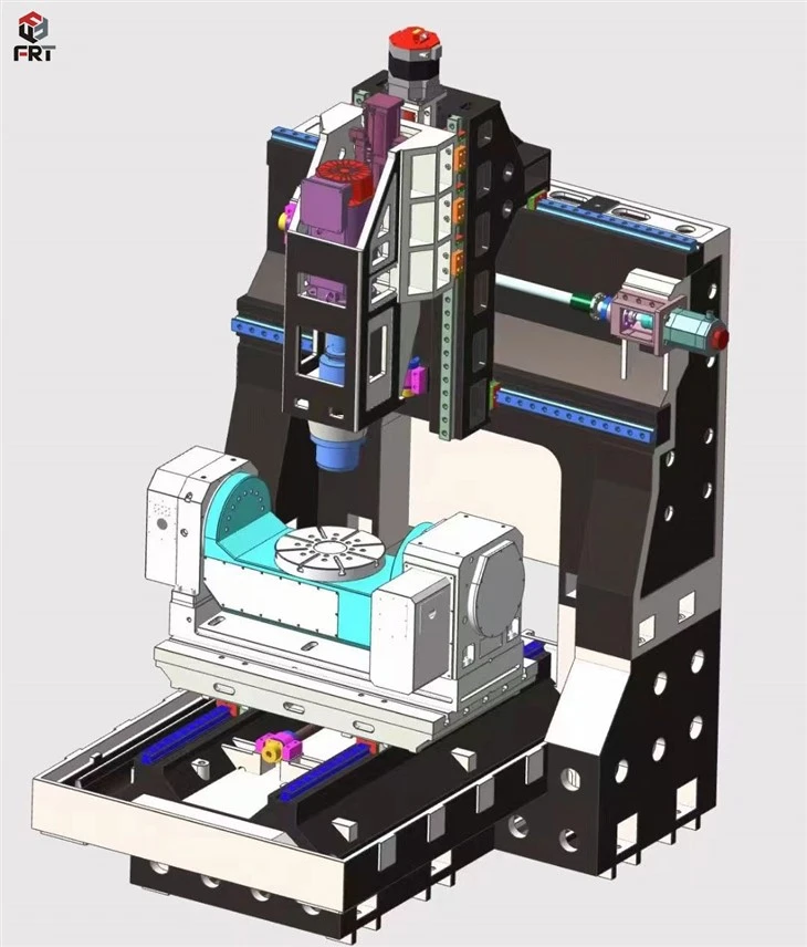 3+2 CNC Double Column Milling Machine